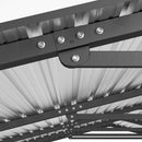 [20X20FT] Extra Large Heavy Duty Outdoor Metal Carport With Galvanized Steel Roof For Cars, Boats And Trucks (SAK75633)