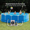 21" Heavy Duty Electric Home Above And Inground Swimming Pool Heater Pump, 5000 Gallons (SAK94751)