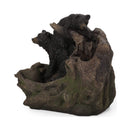 22" Weather Resistant Outdoor Floor Fountain With LED Lights (SAK77651)