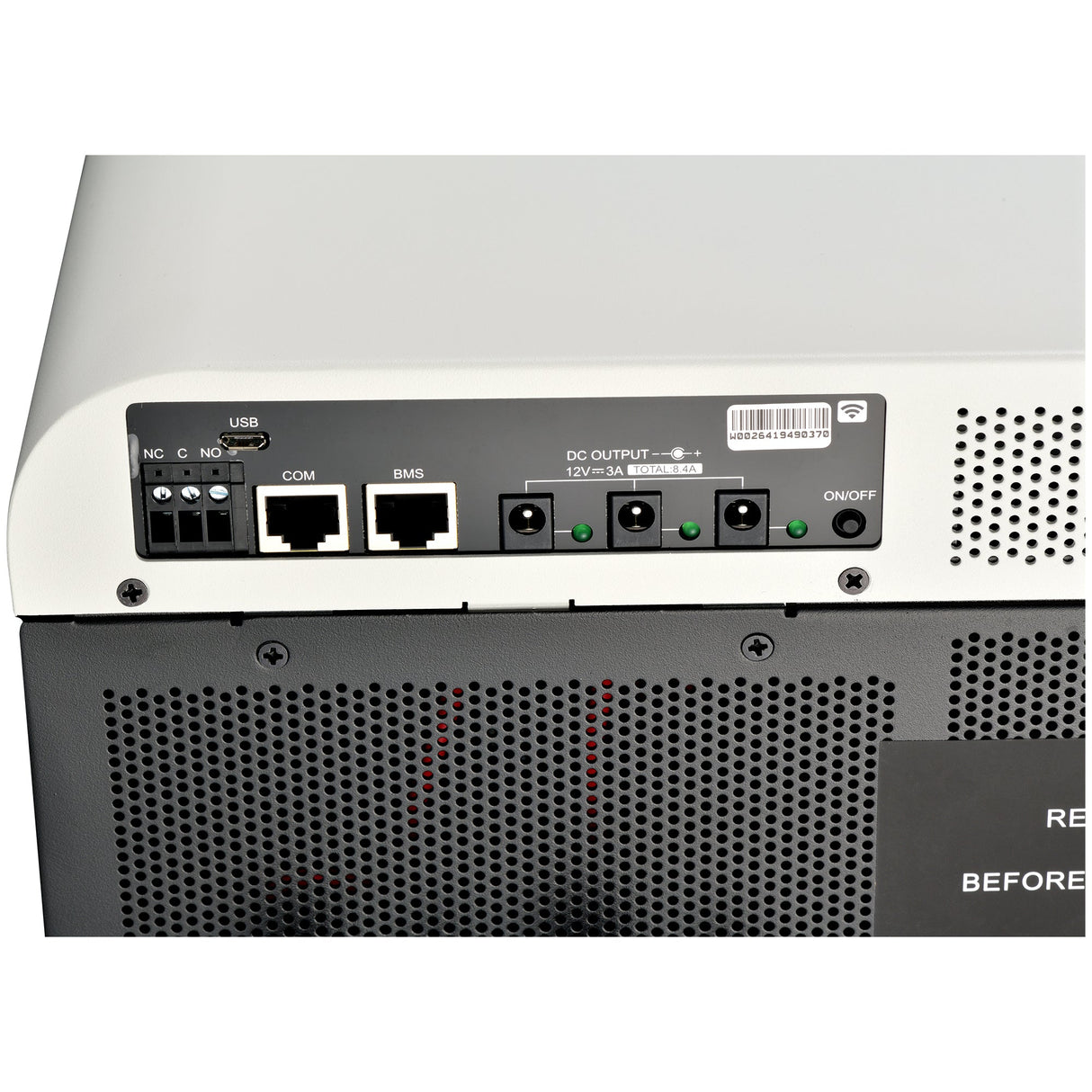 NOVA 6500S | 6500 Watt (6.5kW) 48 Volt Off-Grid Hybrid Solar Inverter | Premium 6500W 48V Hybrid Inverter for Campers, Cabins, Tiny Homes, ADUs, RVs, Off-Grid | Huge LCD Touchscreen with Ambient Lights | UL Certified