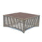 Ruby Coffee Table with Glass
