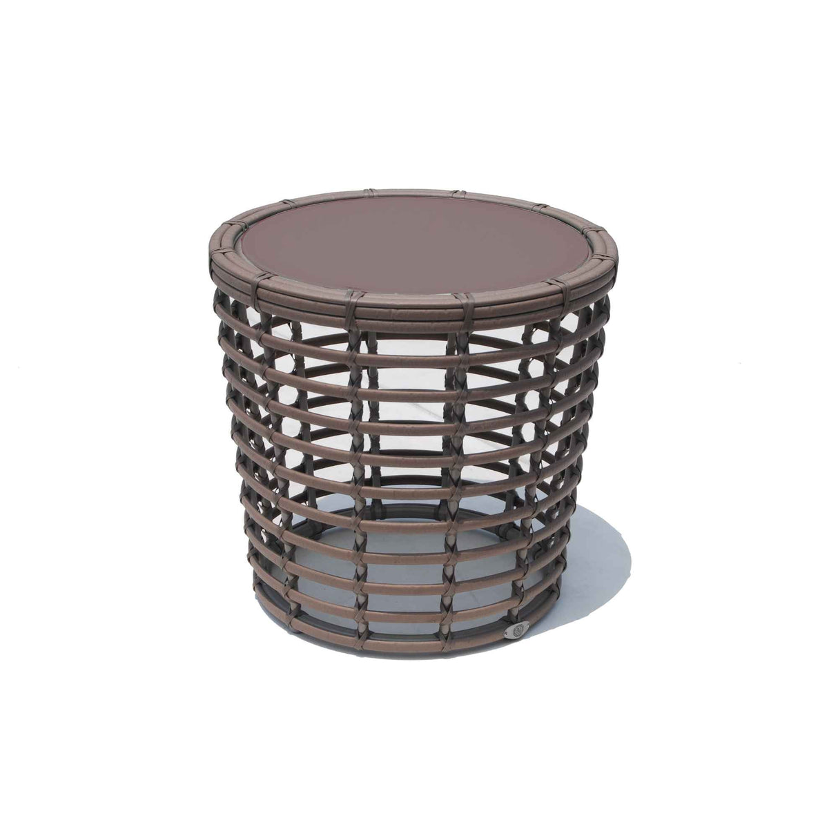 Troy Side Table with Glass