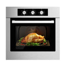 24" Premium High Temperature Single Electric Powered Wall Oven, 2300W (91304862)
