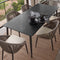 Rodona 7-Piece Rectangular Dining Set with Sunbrella Cushions