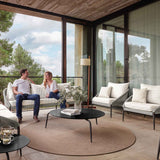 Rodona 4-Piece Seating Set with Sunbrella Cushions