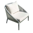 Rodona 4-Piece Seating Set with Sunbrella Cushions