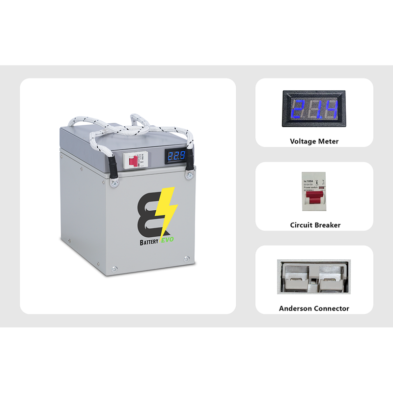 BatteryEVO 24V EAGLE 3x Battery Kit