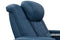 Valencia 2025 New Tuscany Ultimate Luxury Leather Home Theater Seating Row of 2, Onyx