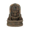29" Tall Outdoor Weather-Resistant Faux Stone Floor Fountain (SAK63421)