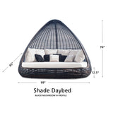 Shade Daybed with Sunbrella Cushions