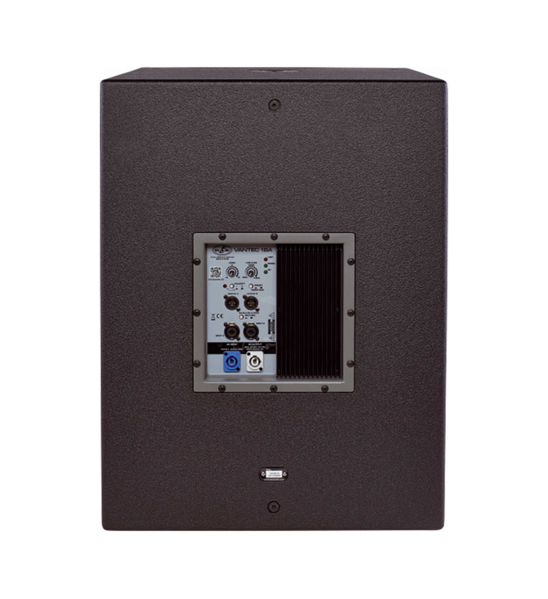 DAS Audio Vantec-18A Powered 18" Bass Reflex Subwoofer System - Black