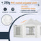 [29X21FT] Extra Large Heavy-Duty Outdoor Waterproof Party, Wedding Tent With Steel Frame (SAK53821)