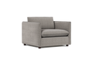 Valencia Katherine Performance Fabric Accent Chair, Charcoal Grey