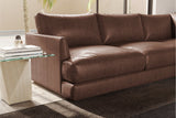 Serena Leather Sectional Sofa