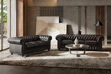 Parma Leather Chesterfield Sofa
