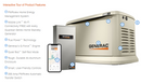 Generac Standby Generator, 24kW | With Whole House Switch | WiFi Enabled