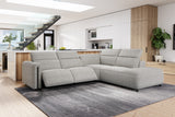 Octavia Fabric Reclining Corner Sectional Cloud Sofa