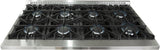 FORNO Appliance Package - 48 Inch Dual Fuel Range, Wall Mount Range Hood, Microwave Drawer, AP-FFSGS6156-48-3