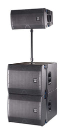 DAS Audio VANTEC-20A Active 2-Way Powered Curved Source Array Subwoofer Black - 12 Inch