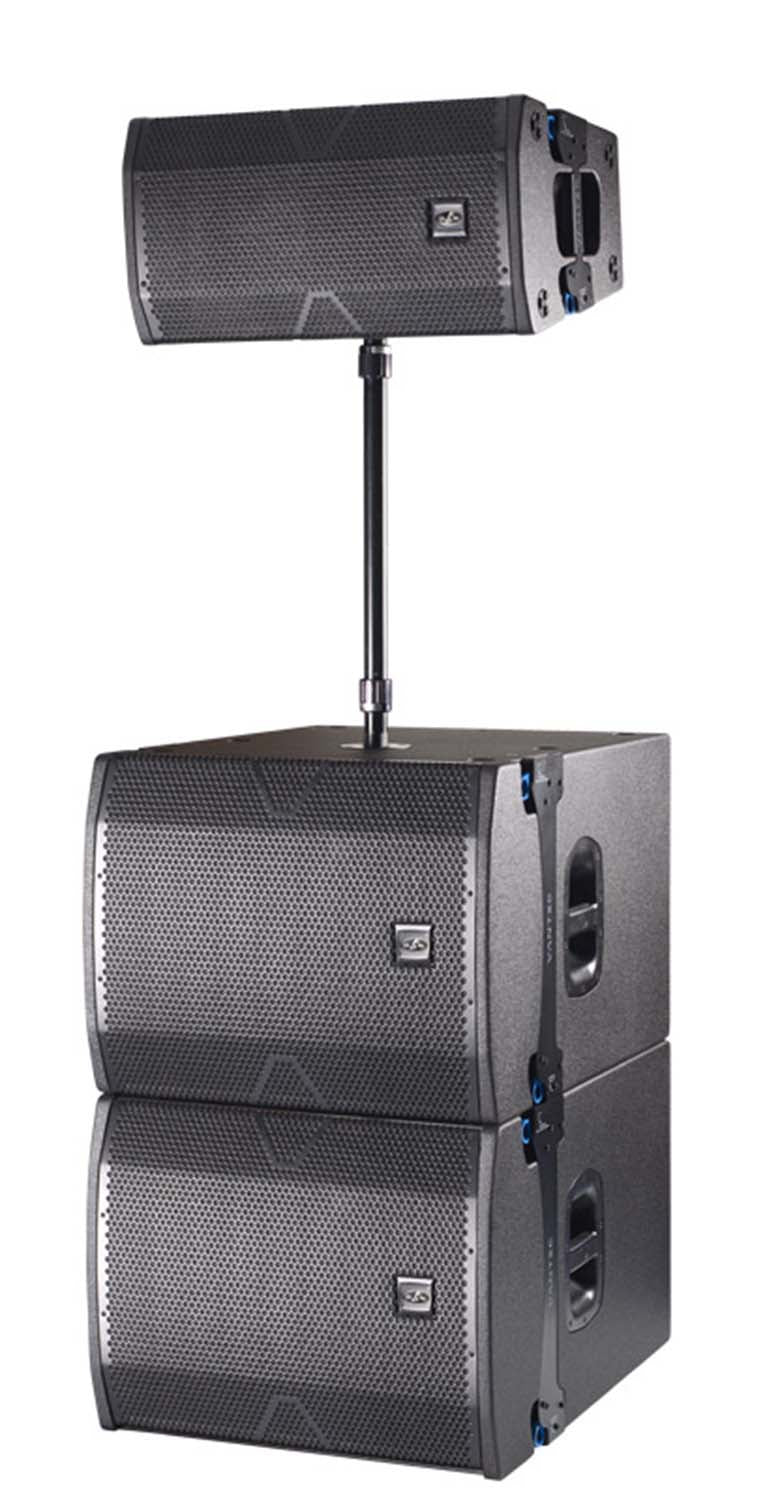 DAS Audio VANTEC-20A Active 2-Way Powered Curved Source Array Subwoofer Black - 12 Inch