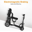 EZG 3-Wheel Electric Heavy Duty Lightweight Powered Mobility Scooter For Adults, 280LBS (SAK47361)