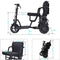 EZG 3-Wheel Electric Heavy Duty Lightweight Powered Mobility Scooter For Adults, 280LBS (SAK47361)
