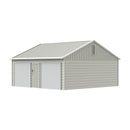 30' x 33' Double Garage Metal Shed with Side Entry Door