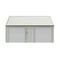 30' x 33' Double Garage Metal Shed with Side Entry Door