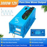 SUNGOLD POWER 3000W DC 12V Pure Sine Wave Inverter With Charger