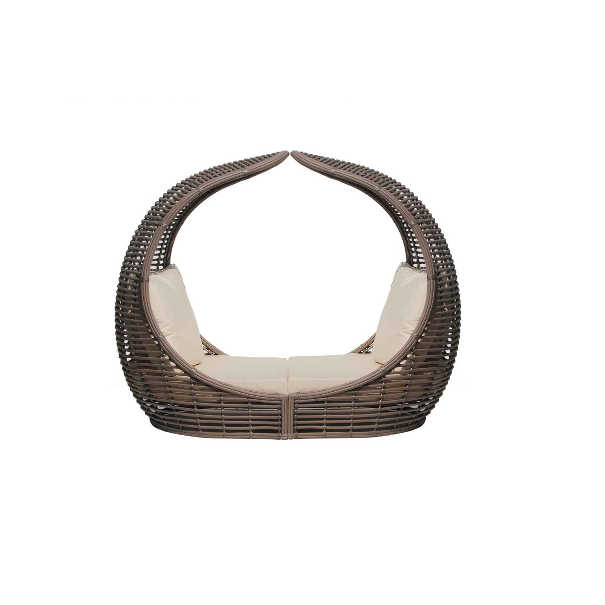 Troy 3-Piece Wing Chair with Sunbrella Cushions