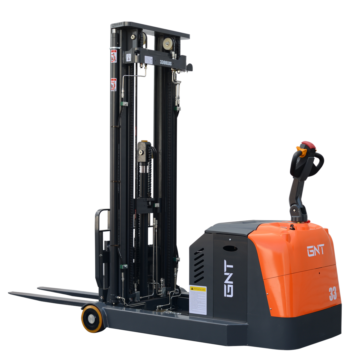 GNT G33RH-LI Series Lithium Moving Mast Walkie Reach Truck | 3300lb Capacity | 189" - 216" Lift Ht