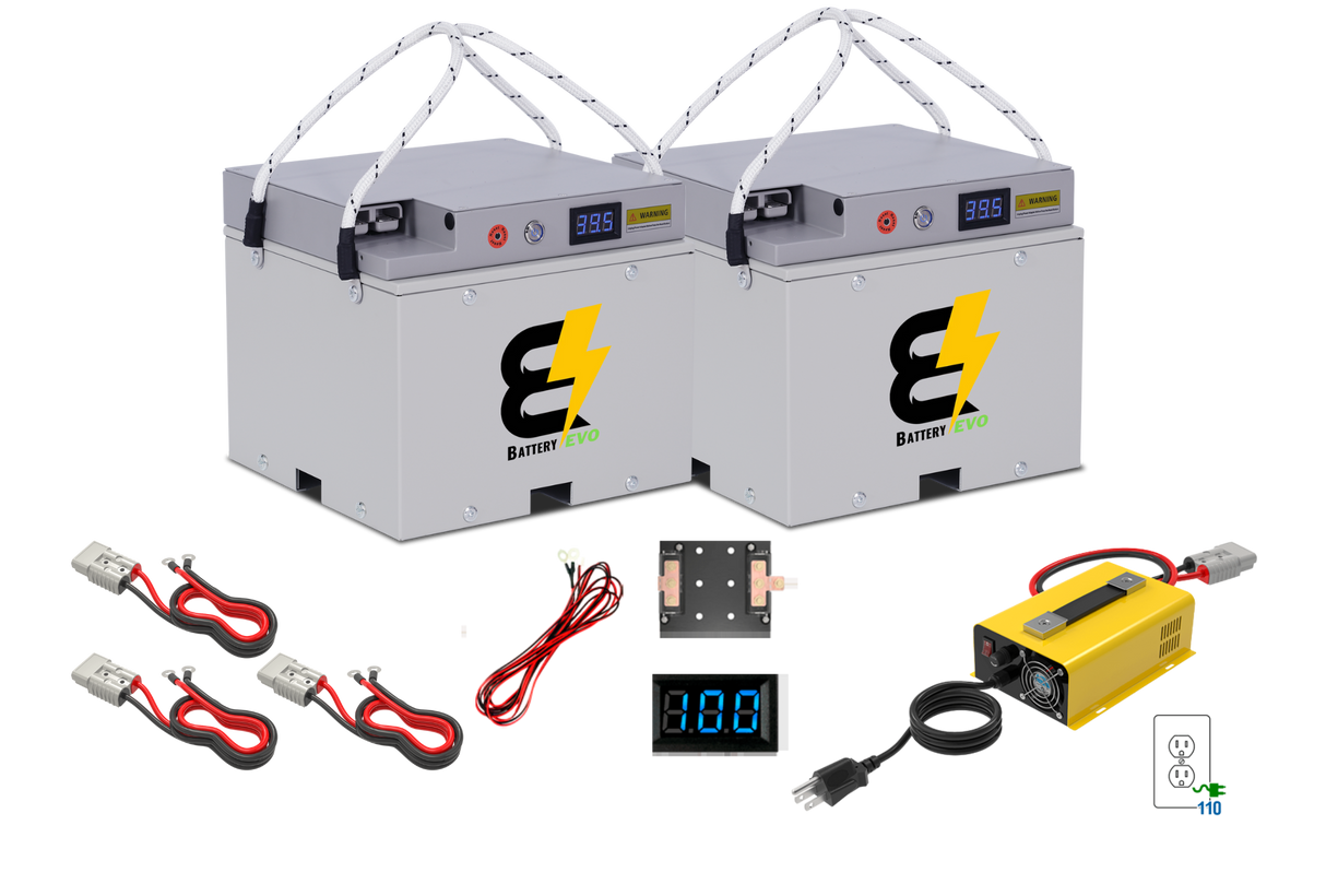 RAPTOR 36V 5kWh Lithium Battery 2x Kit