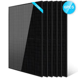 370W Mono Black PERC Solar Panel UL 61730