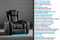 Valencia 2025 New Tuscany XL Luxury Leather Home Theater Seating Row of 5 Loveseat Left, Moonlight Blue
