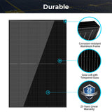 440W Mono Black N-Type Solar Panel UL61730 CEC Listed