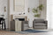 Valencia Katherine Performance Fabric Accent Chair, Charcoal Grey