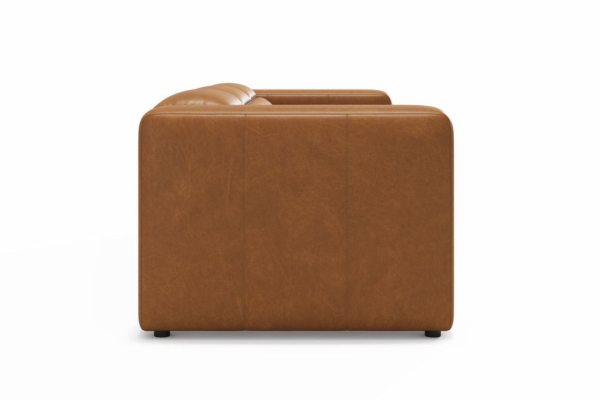 Eden Leather Dual Recliner Sofa