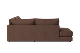Serena Leather Sectional Sofa