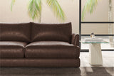 Serena Leather Sectional Sofa