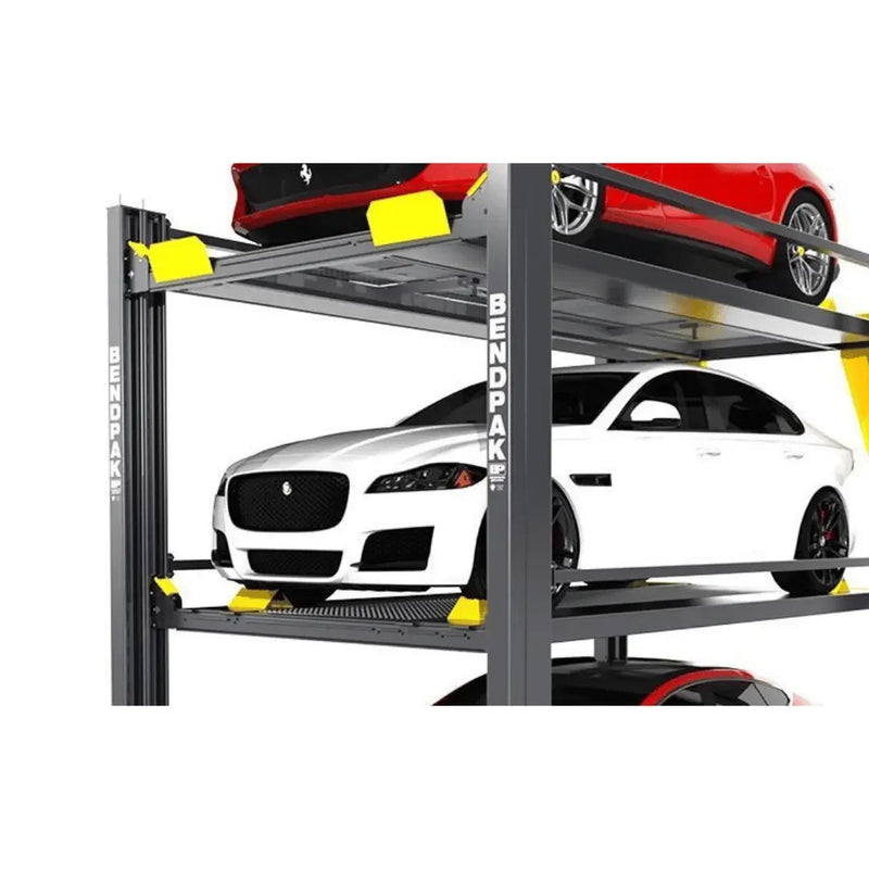 Three Level BendPak Parking Lift HD-973P 9,000 and 7,000 Lb. Capacity