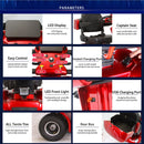 4-Wheel Heavy Duty 48V20AH Electric All-Terrain Mobility Scooter, 500W (SAK93647)