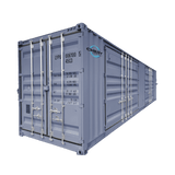 40ft High Cube Two Multi Doors Container with Logo