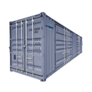 40ft High Cube Two Multi Doors Container with Logo