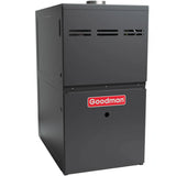 Goodman 1.5 Ton 13.4 SEER2 Central Air Conditioner, 80% AFUE 40K BTU Gas Furnace and Evaporator Coil