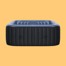 MSpa C-TE062 Tekapo Comfort Series Six-Person Inflatable Square Bubble Spa Hot Tub With 132 Bubble Jets (SAK85362)
