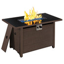 43" 50,000 BTU Outdoor Patio Propane Gas Fire Pit Table (91486067)