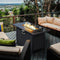 43" 50,000 BTU Outdoor Patio Propane Gas Fire Pit Table (91486067)