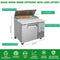 44" Commercial Pizza Prep Table With Built-In 11 Cu.Ft. Refrigerator (SAK09621)