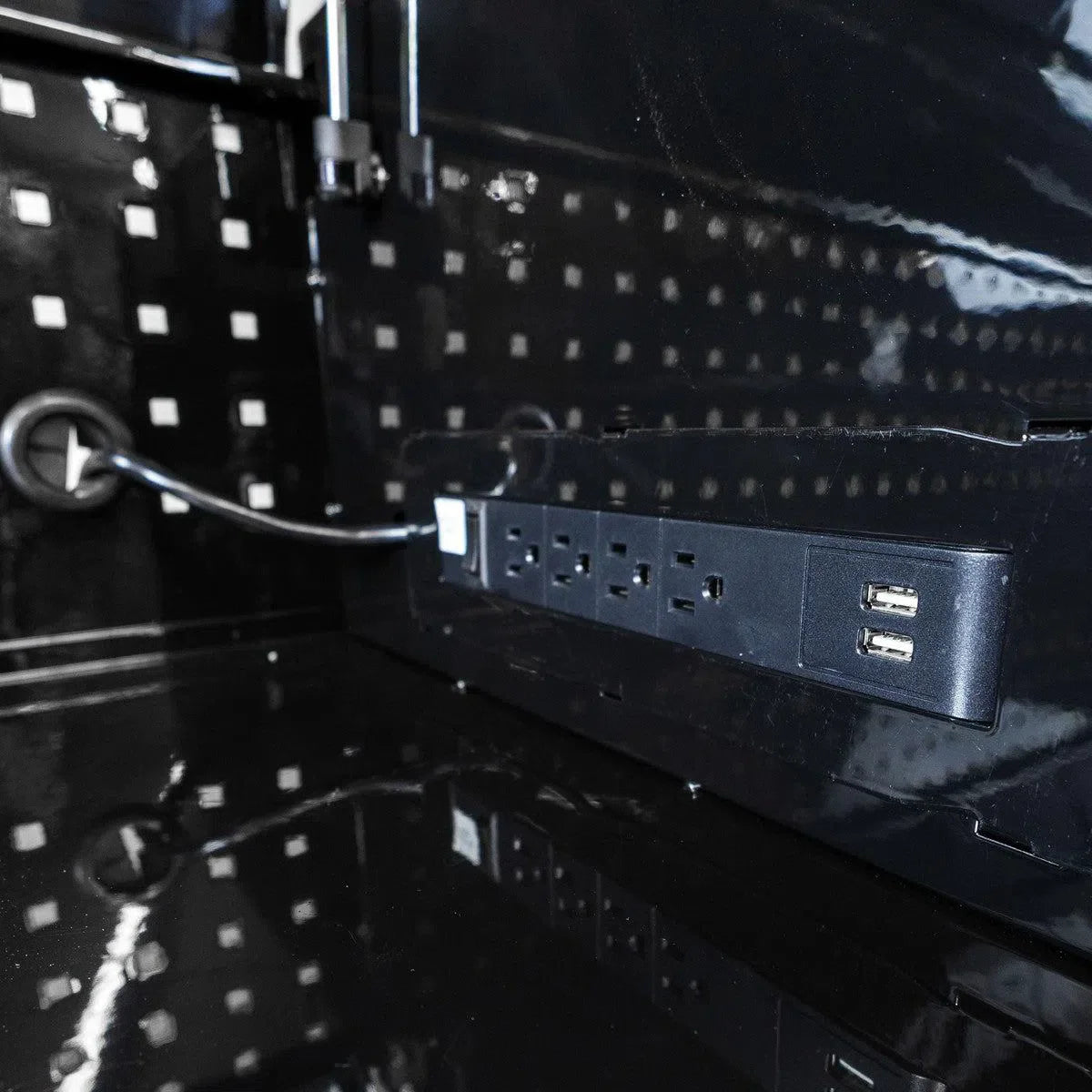 Pro Series | 45" 19-Drawer Rolling Tool Box | Black and Blue