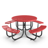46" Round Picnic Tables With Umbrella Hole